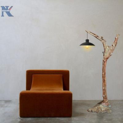 Trụ Đèn Decor Gỗ Lũa NKD01